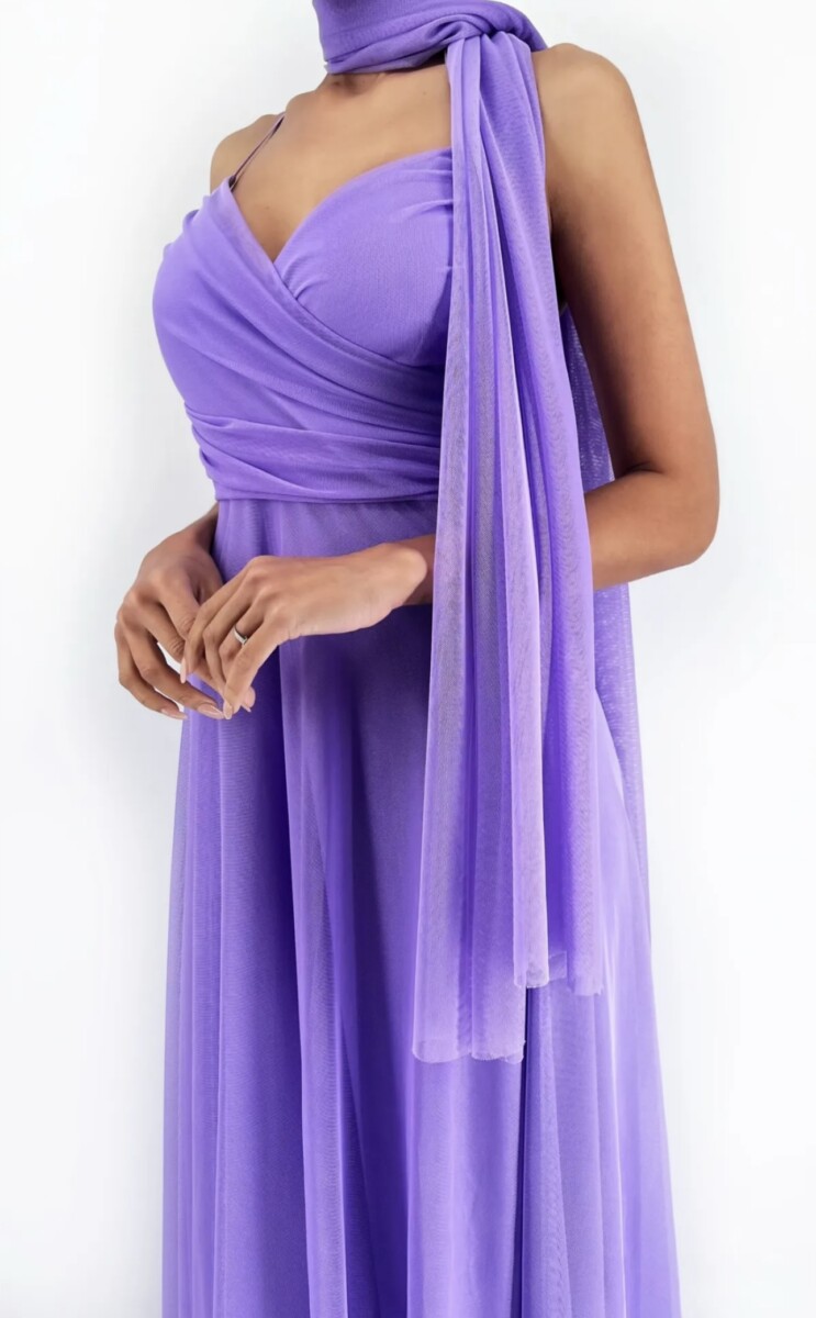 Vestido Tul Basic Tirantes - Imagen 9
