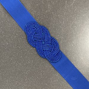 Cinturón Nudo Azul Klein
