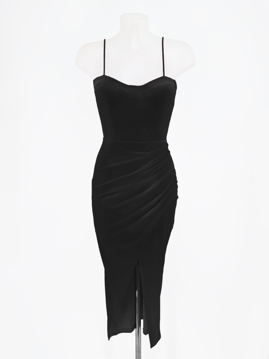 Vestido Corsé Tirantes Terciopelo - Imagen 6