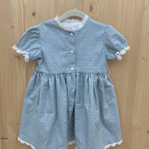 Vestido Magdalena – Estampado ramas azules – T.4