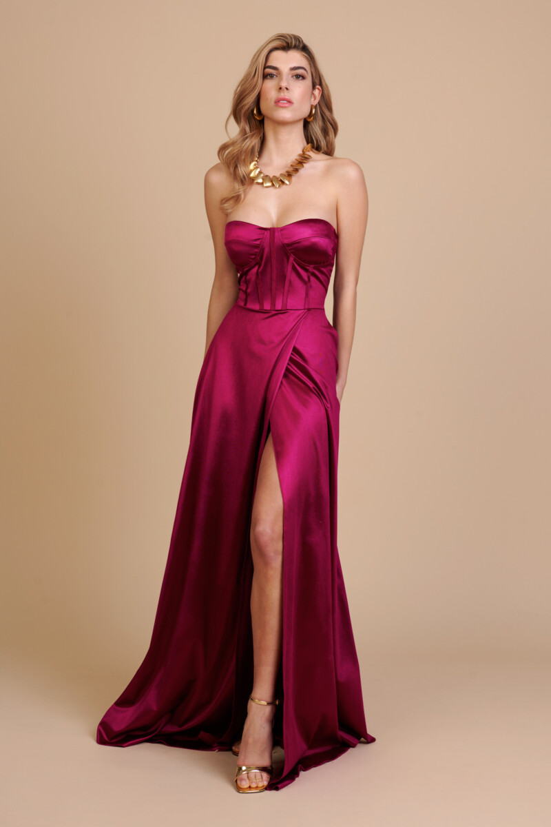 Vestido Corsé Seda Basic - Imagen 5