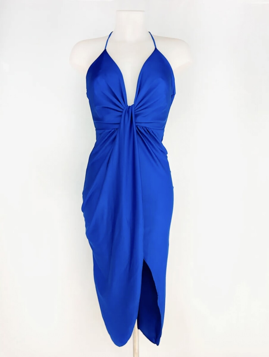 Vestido Nudo Tirantes Midi - Imagen 9