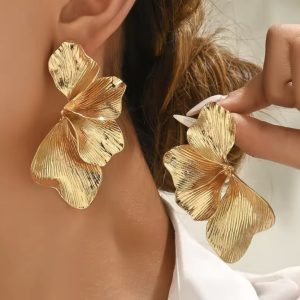 Pendientes Media Flor