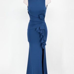 Vestido Volantes Cintura