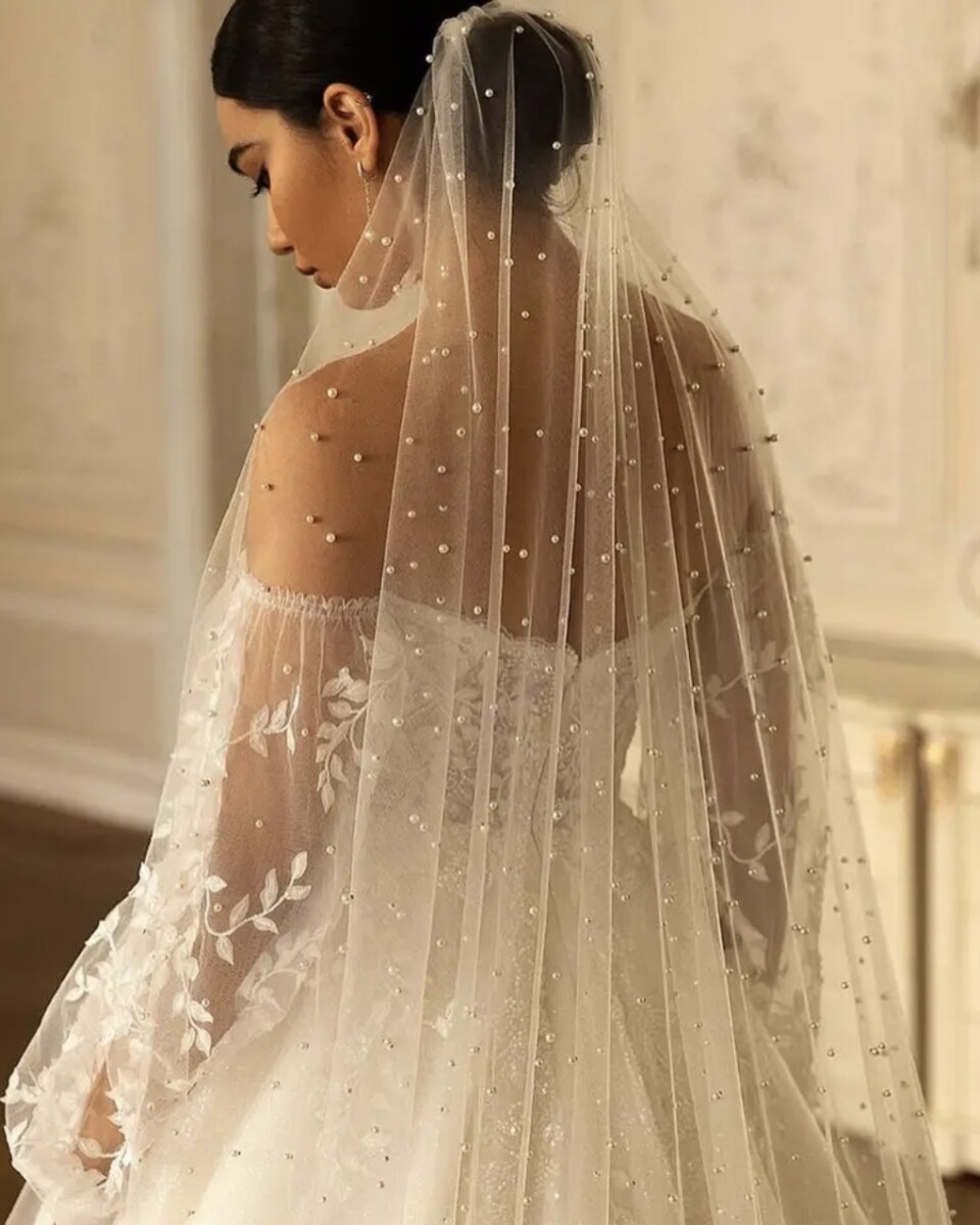 Tocado Velo Perlas - Imagen 4