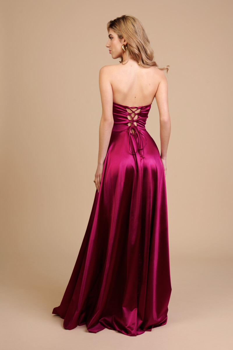 Vestido Corsé Seda Basic - Imagen 9