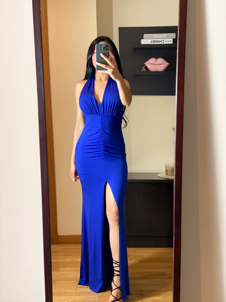Vestido Sirena Frunce Frontal - Imagen 2