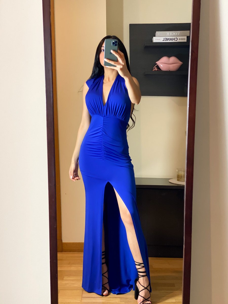 Vestido Sirena Frunce Frontal - Imagen 3
