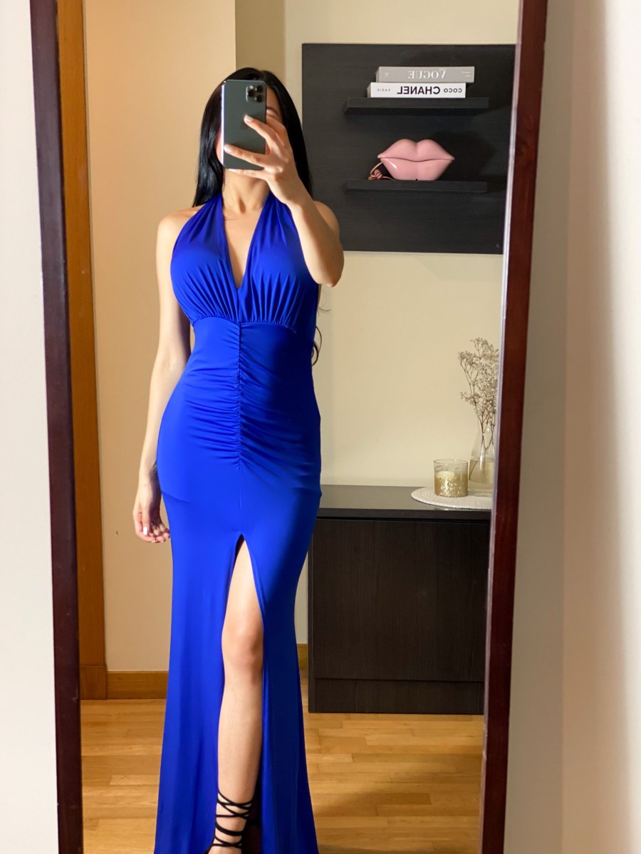 Vestido Sirena Frunce Frontal - Imagen 4
