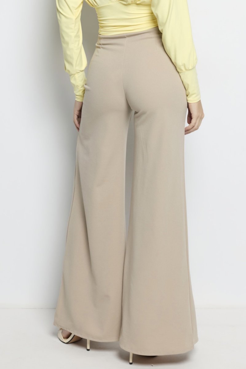 Pantalón Botones Pliegue Frontal - Imagen 6