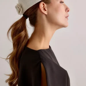 Casquete Gabrielia blanco