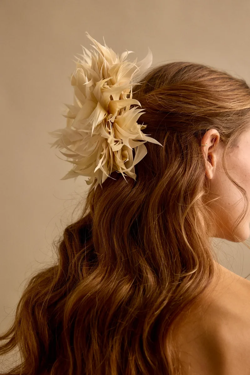 Flor Pascua beige - Imagen 5