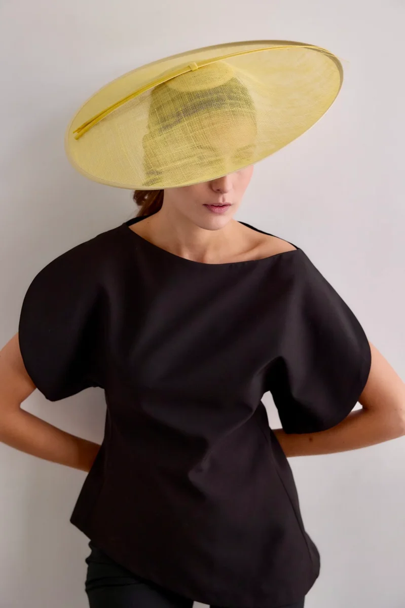Tocado Isadora amarillo - Imagen 4
