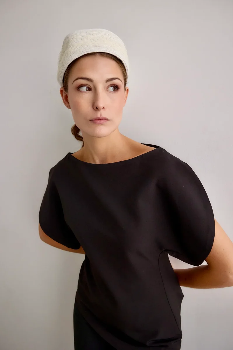 Casquete Castelia blanco - Imagen 5