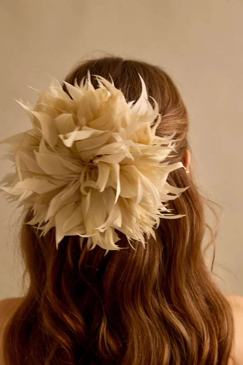 Flor Pascua beige - Imagen 2