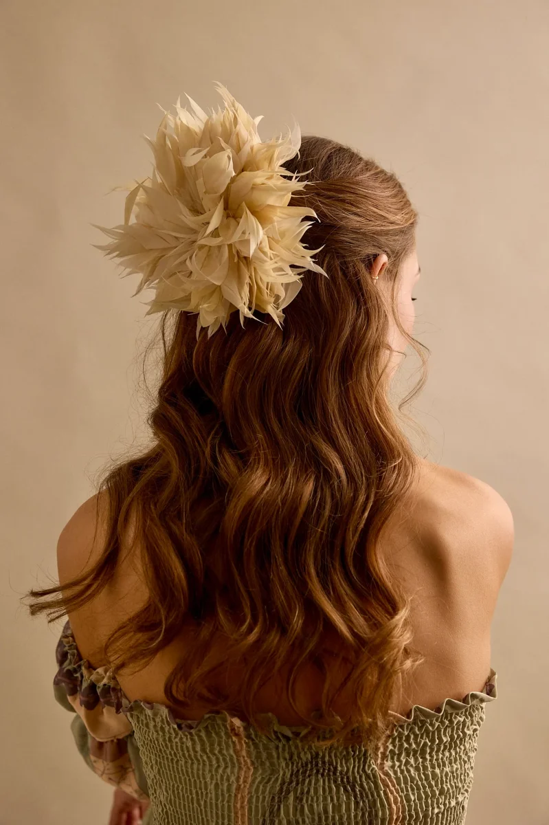 Flor Pascua beige - Imagen 3
