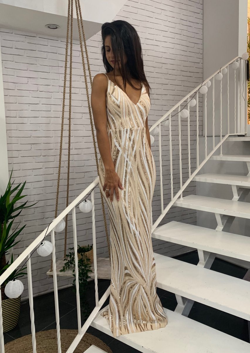 Vestido Sunshine Crema - Imagen 5