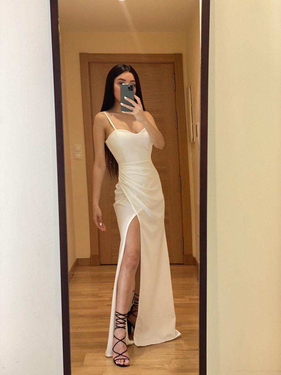 Vestido Yakarta Tirantes Novia - Imagen 3