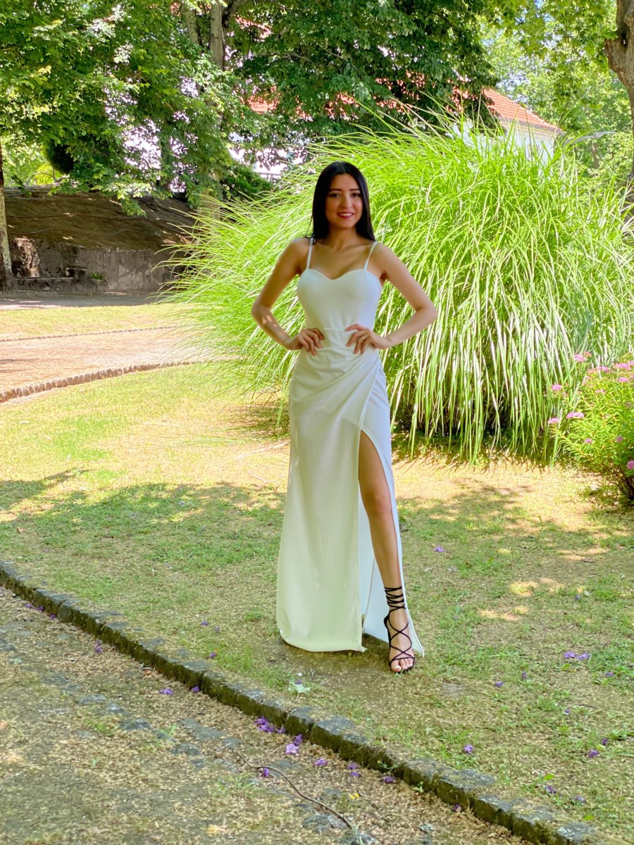 Vestido Yakarta Tirantes Novia - Imagen 7