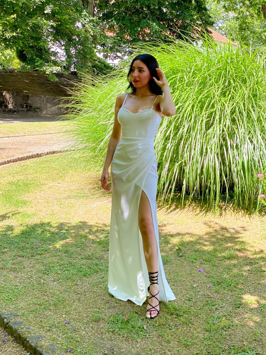 Vestido Yakarta Tirantes Novia - Imagen 8
