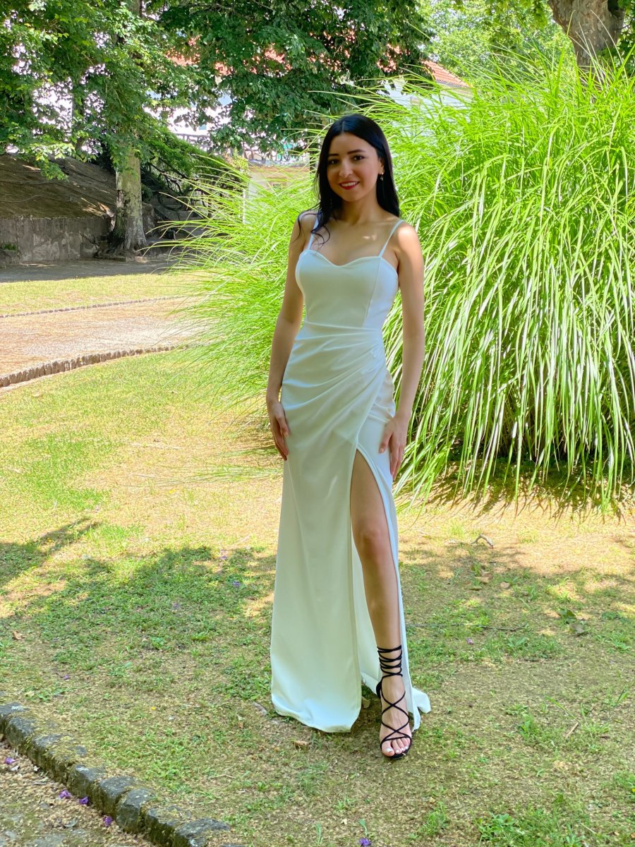 Vestido Yakarta Tirantes Novia - Imagen 9