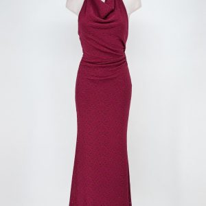 Vestido Halter Calado