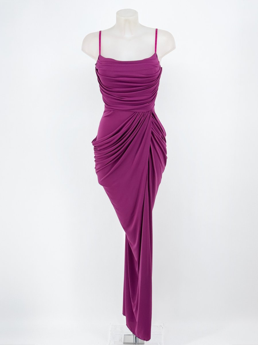 Vestido Cascada Asimétrica Cadera - Imagen 6