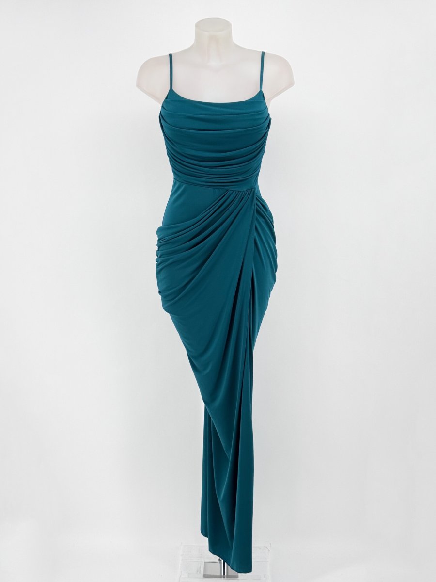 Vestido Cascada Asimétrica Cadera - Imagen 5