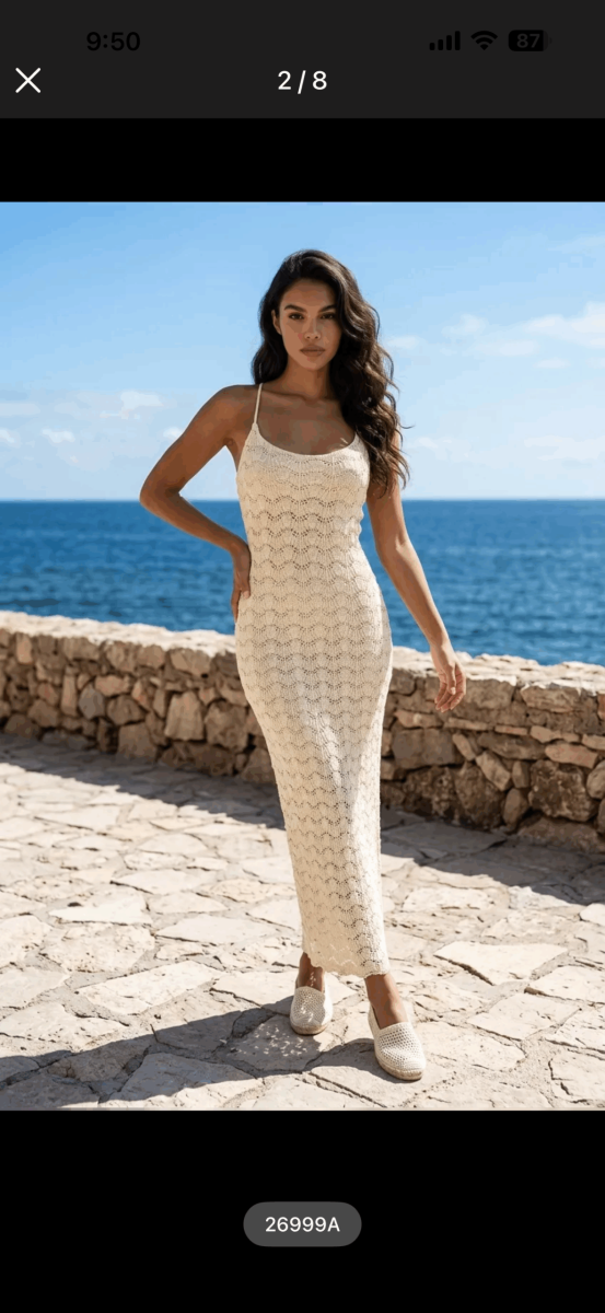 Vestido Punto Tirantes