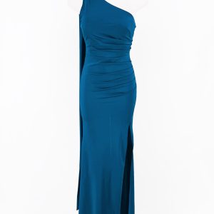 Vestido Seda Asimétrico