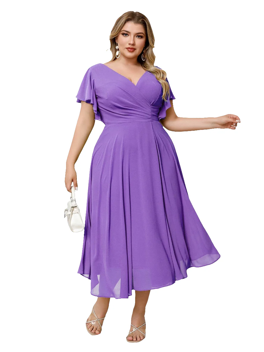 Vestido Curvy Midi Basic - Imagen 4