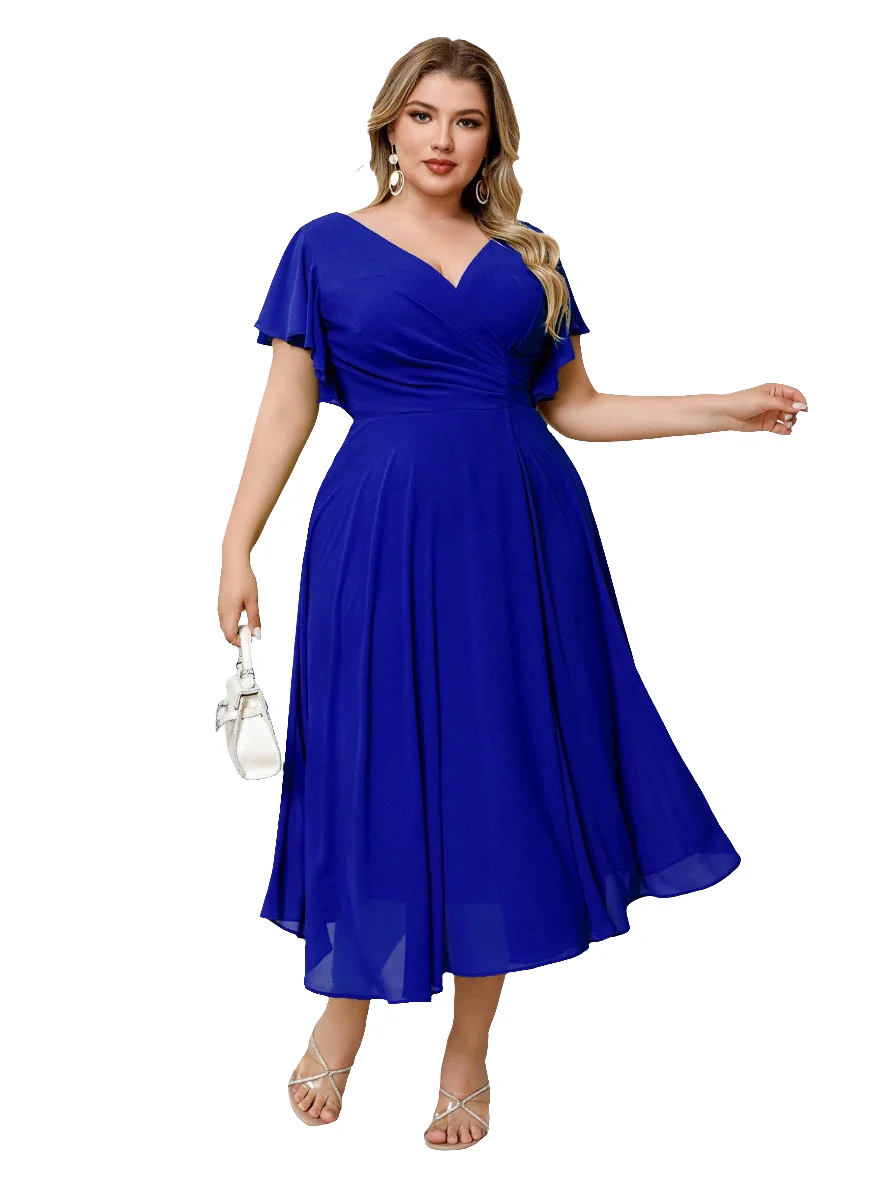 Vestido Curvy Midi Basic - Imagen 6