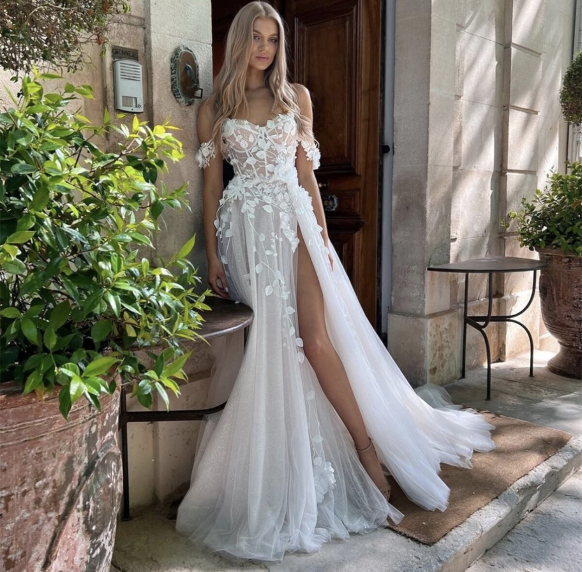 Vestido Hojitas Novia - Imagen 8
