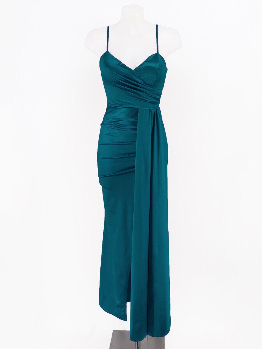 Vestido Seda Lazada Tirantes - Imagen 6