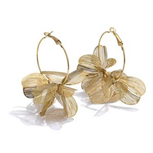 Pendientes Aro Flor