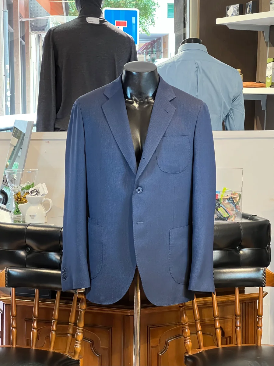 Americana azul Vitale Barberis Canonico – Super 120’s