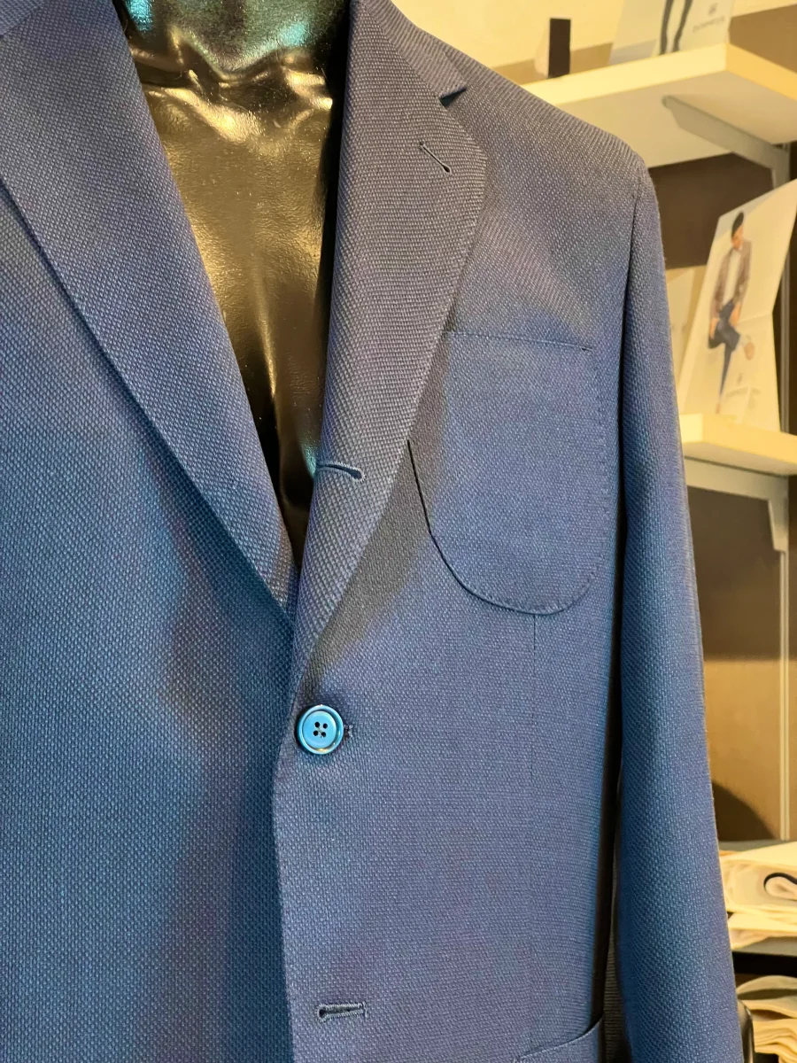 Americana azul Vitale Barberis Canonico – Super 120’s - Imagen 3