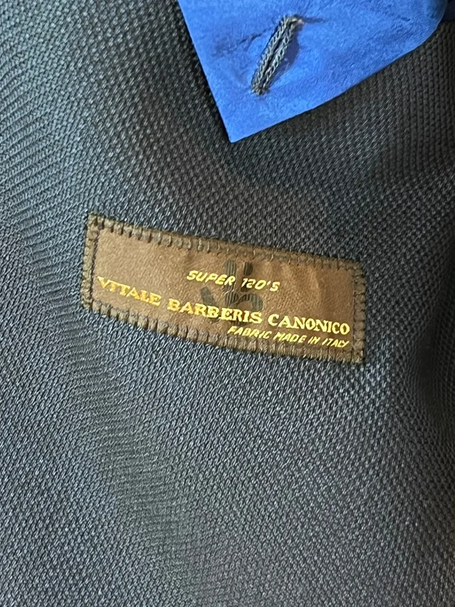 Americana azul Vitale Barberis Canonico – Super 120’s - Imagen 5