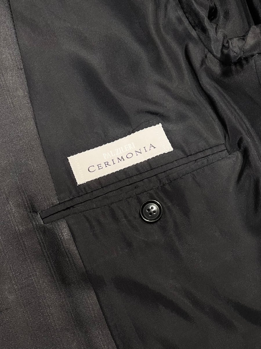 Traje negro ceremonia Pal Zileri – 100% Seda - Imagen 6