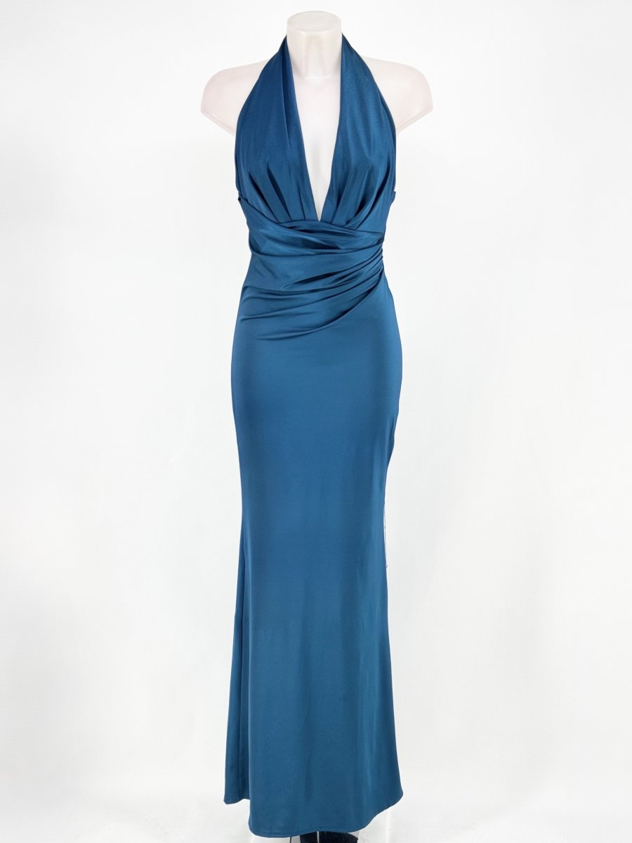 Vestido Seda Espalda Uve - Imagen 9
