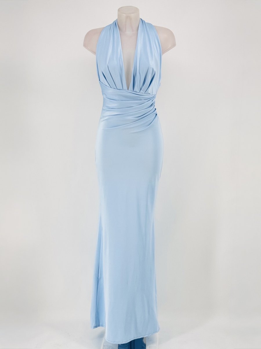 Vestido Seda Espalda Uve - Imagen 5