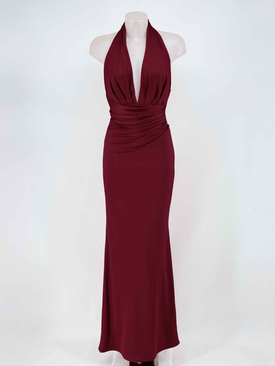 Vestido Seda Espalda Uve - Imagen 8
