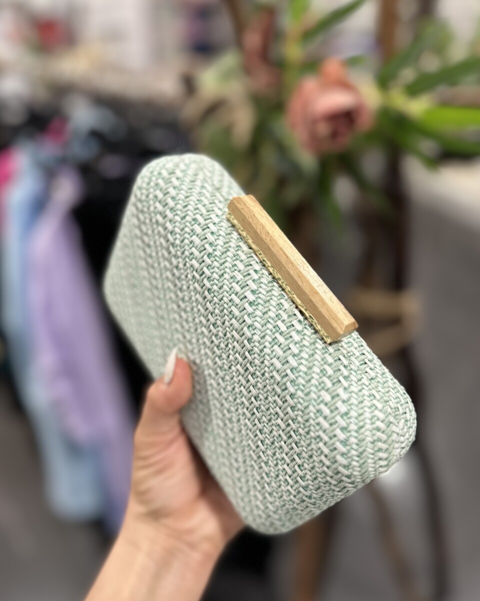 Bolso Rafia Madera - Imagen 3