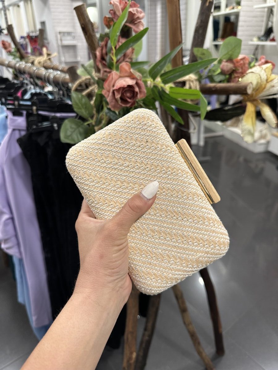 Bolso Rafia Madera - Imagen 9