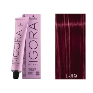 Igora Royal Fashion Lights Tono L-89 Rojo Violeta 60mL