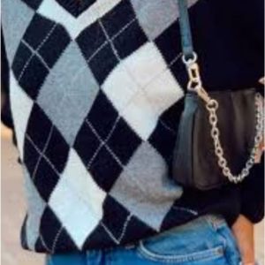 Jersey mujer rombos