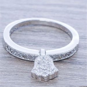 ANILLO CON COLGANTE MANO