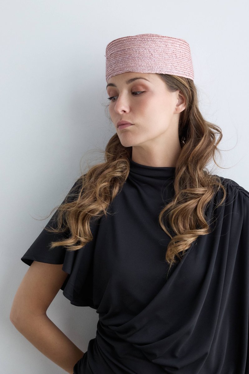 Casquete Celia rosa - Imagen 4