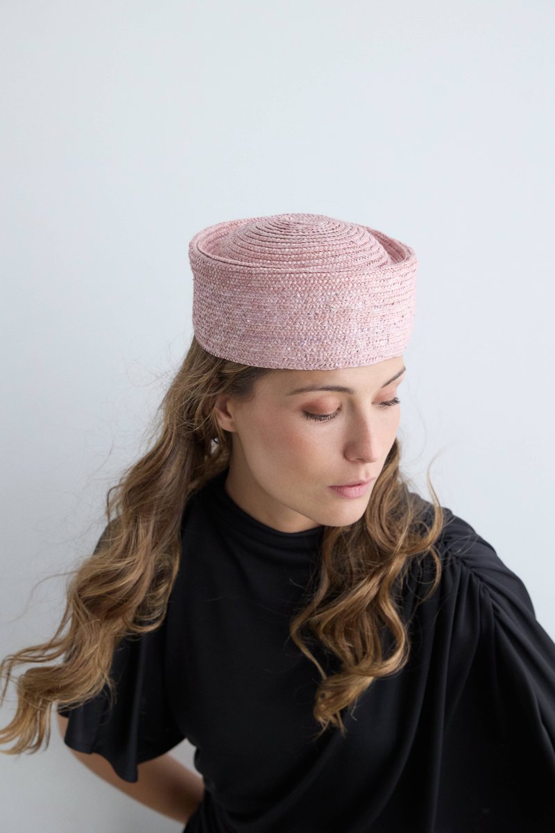 Casquete Celia rosa