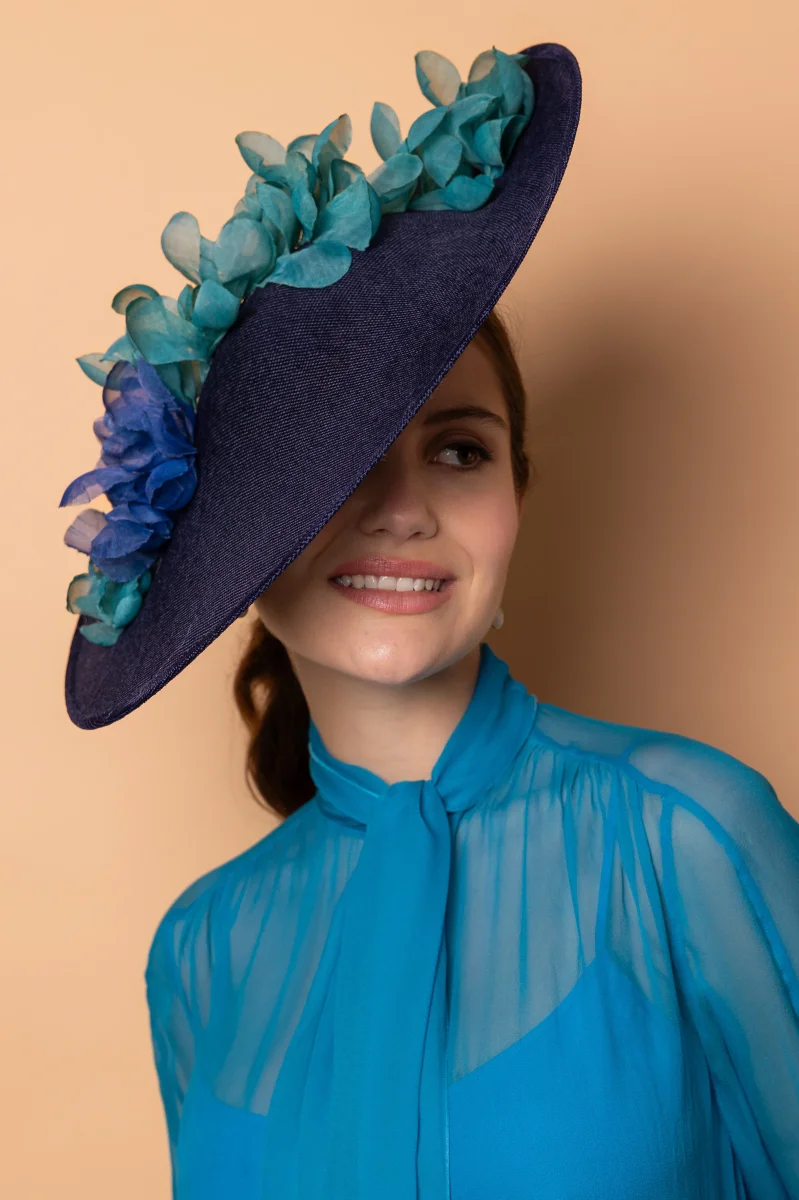 Tocado Indigo azul